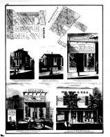 Catlin, Marysville, McFerren Residence, Powell Residence, Clark Hardware Store, Vermilion County 1875